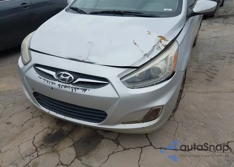 2014 Hyundai Accent Gls из США, поврежденный, VIN KMHCU4AE0EU595401
